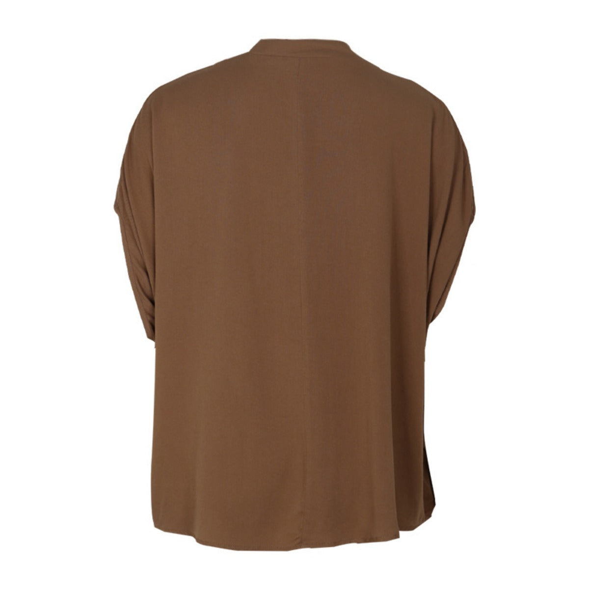 Deslumbra | Camisa de manga murciélago de color liso para mujer