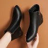 Out-Shine | Ankle Boots With Heel And Zipper Closure