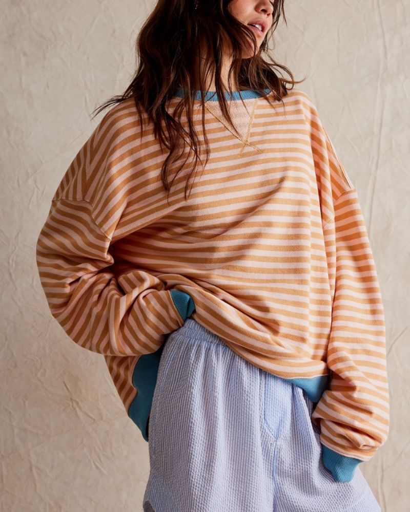 Out-Shine | Oversized Striped Sweater