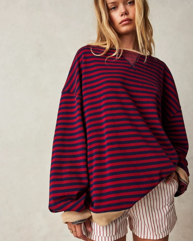 Out-Shine | Oversized Striped Sweater