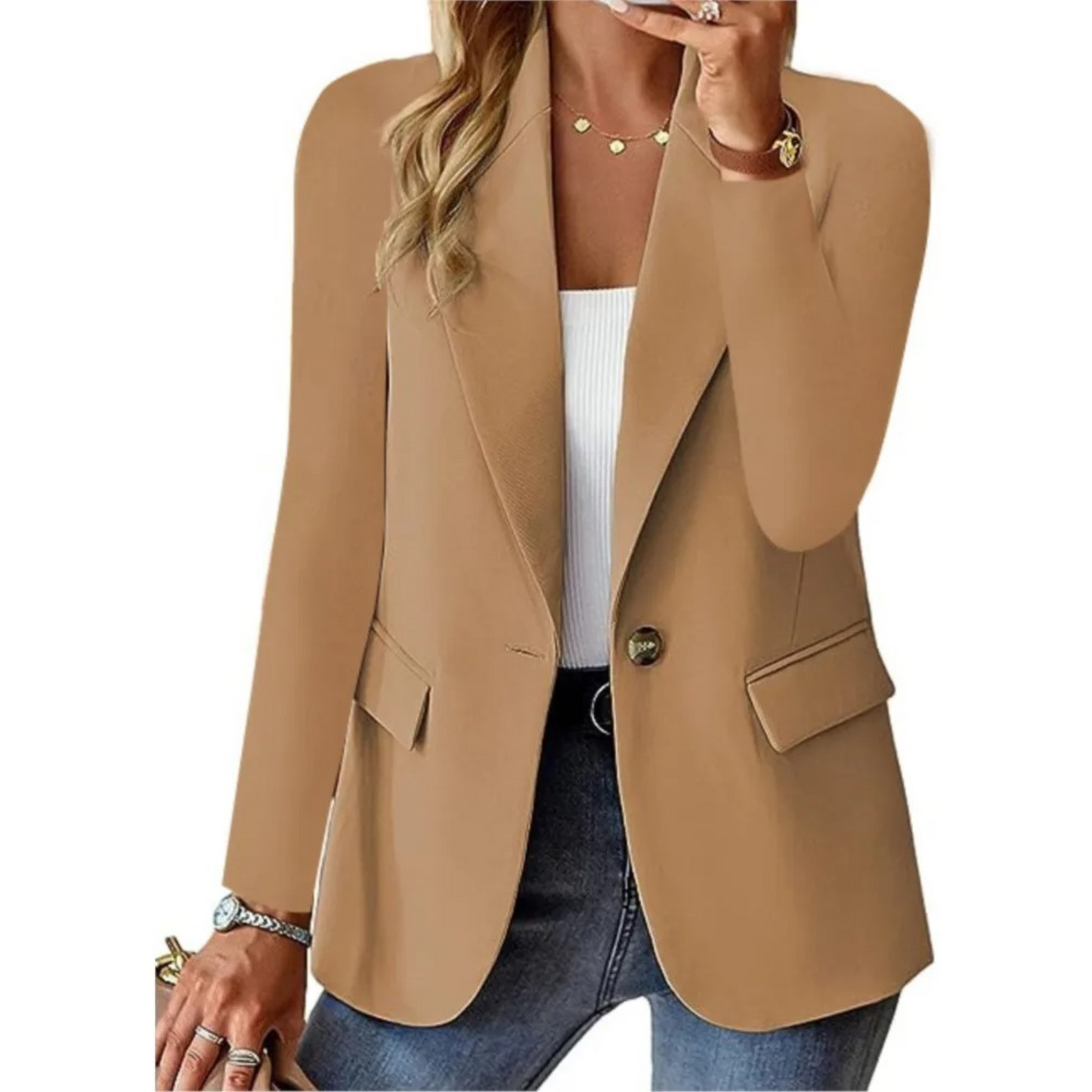 Out-Shine | Ladies Blazer With Long Sleeves