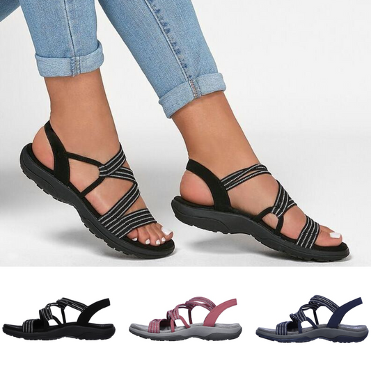 Out-Shine | Summer Strappy Sandals With Soft Sole For Women