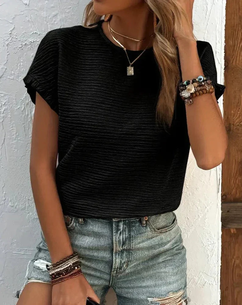 Deslumbra | Camisas de manga con volantes para mujer, elegantes