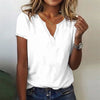 Out-Shine | White Blouse With Short Sleeves For Stylish Outfits