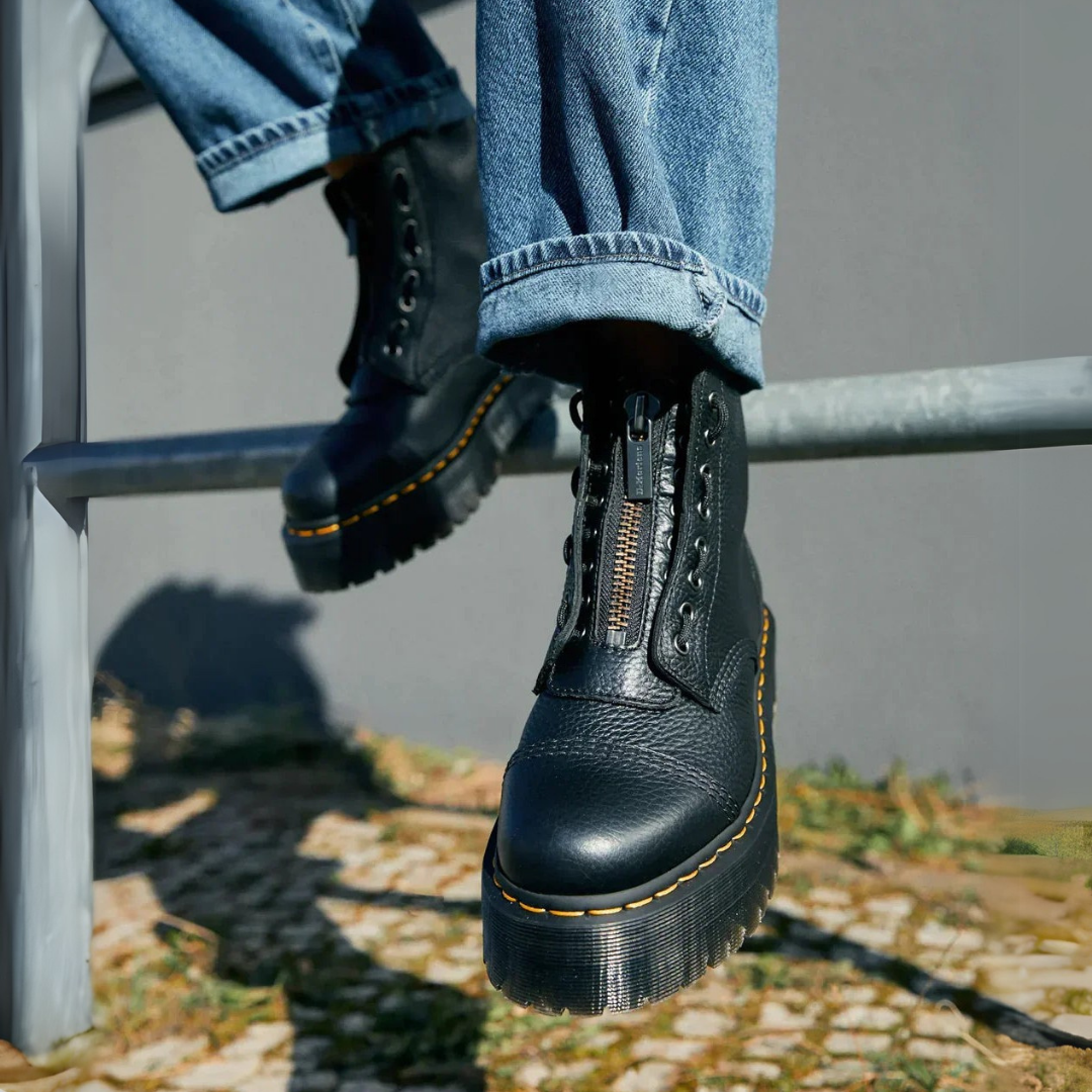 Out-Shine | Unisex Lace-Up Boots With Platform Sole
