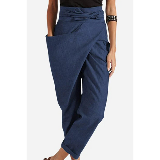 Out-Shine | Women's High Waist Pants Wrap