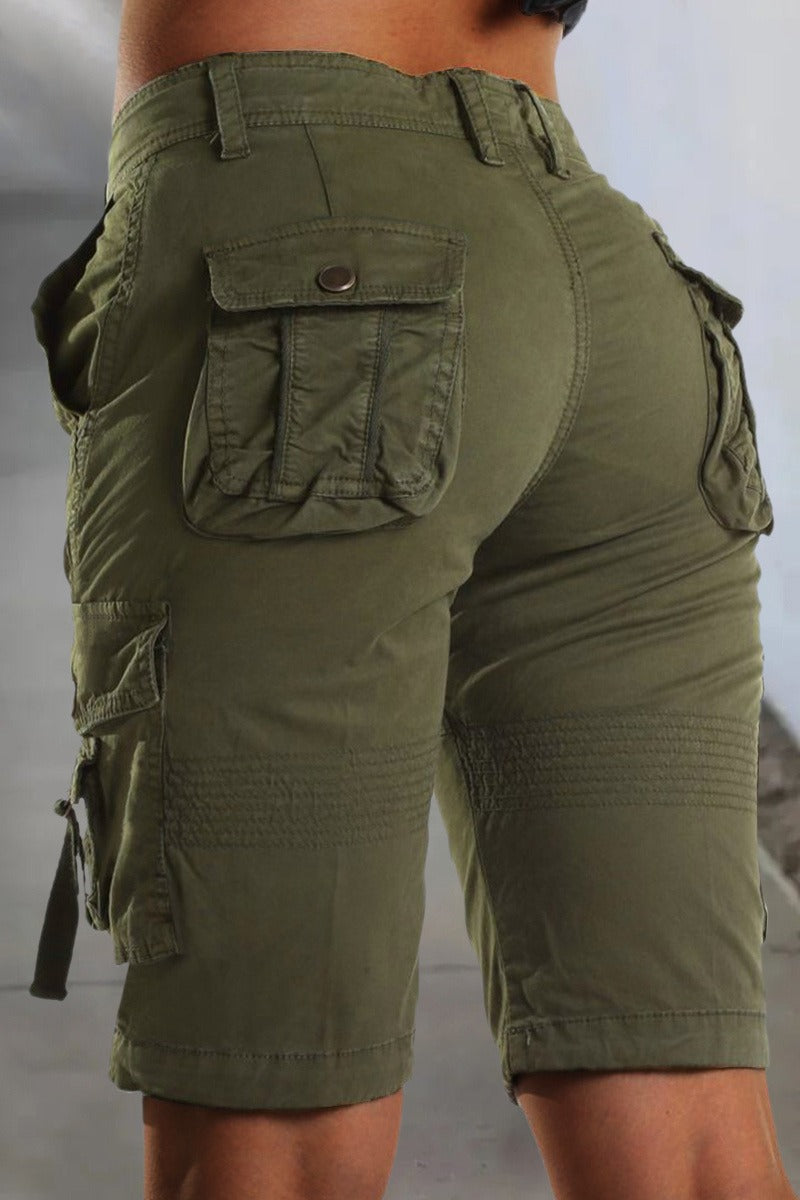 Brilla con luz propia | Pantalones cortos cargo de media caña con estilo