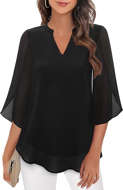 Out-Shine | Elegant Chiffon Blouse