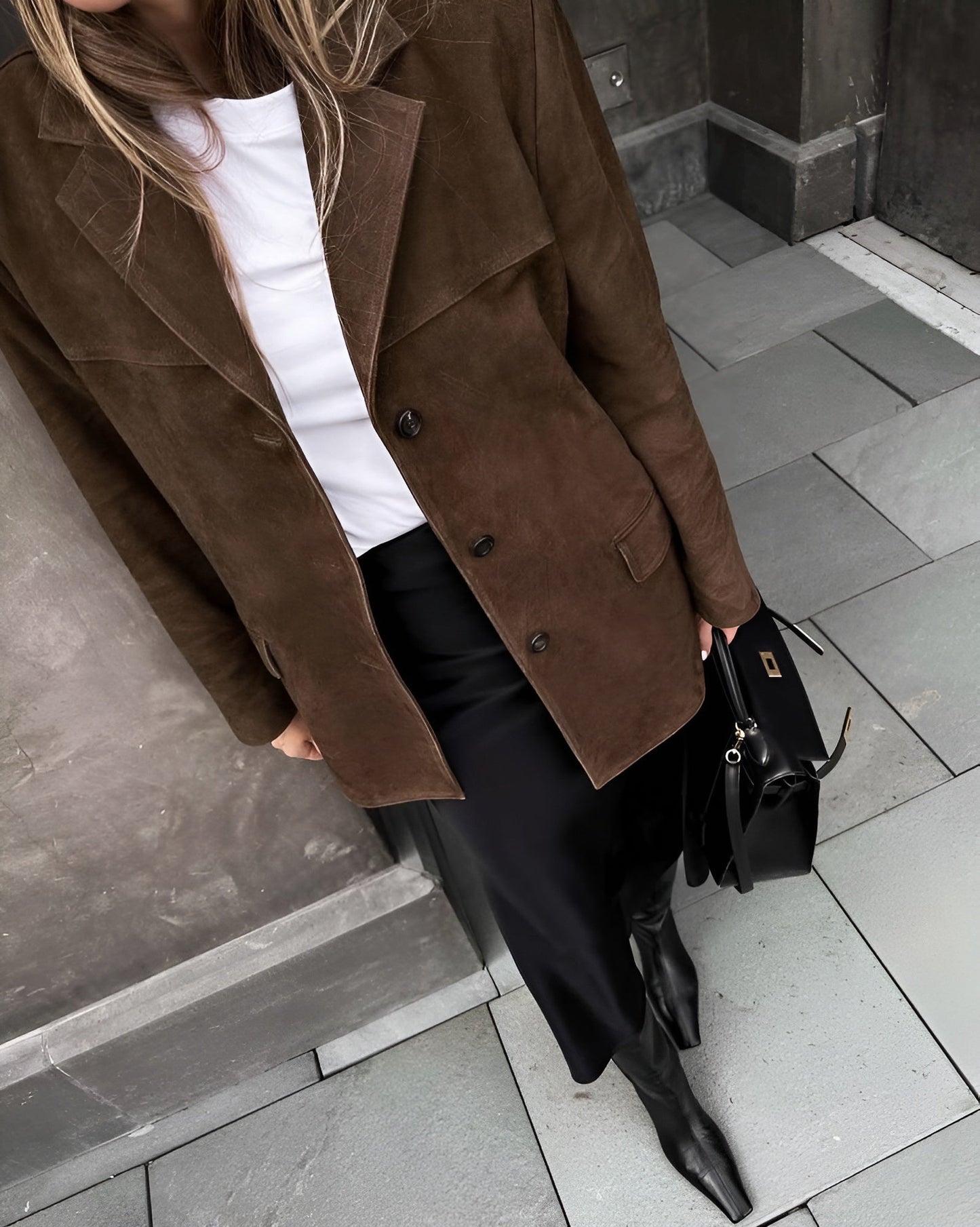 Out-Shine | Vegan Suede Jacket