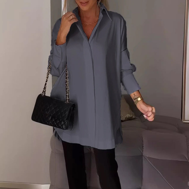 Deslumbra | Camisa de solapa para mujer 