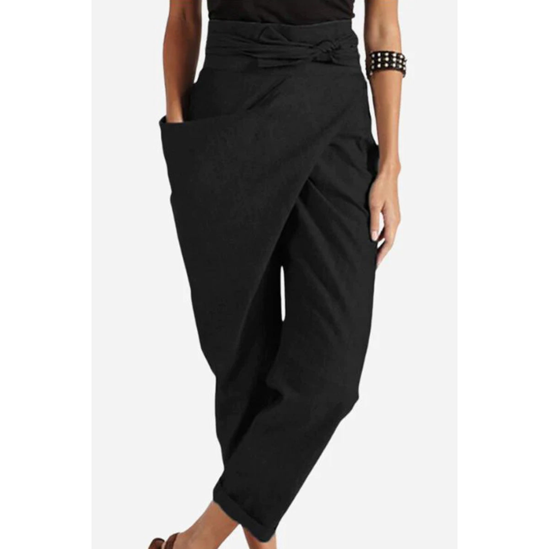 Out-Shine | Women's High Waist Pants Wrap