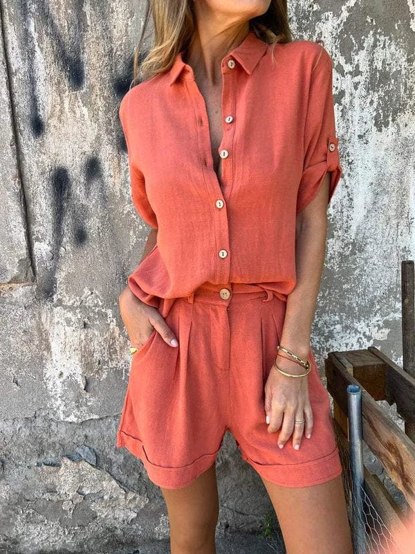 Out-Shine | Casual Linen Set
