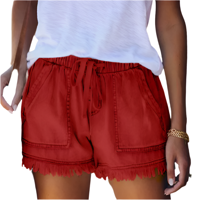 Out-Shine | High-Waist Denim Shorts