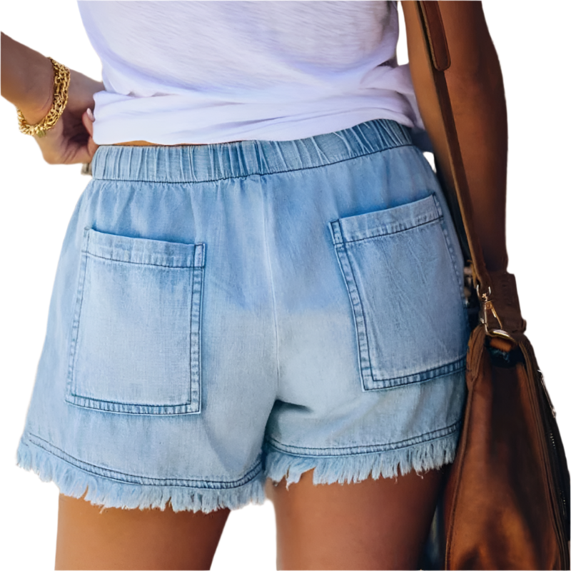 Out-Shine | High-Waist Denim Shorts