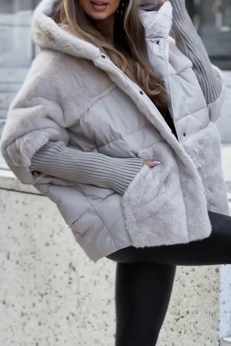 Out Shine | Luxurious Modern Hooded Bomber Jacket for Women