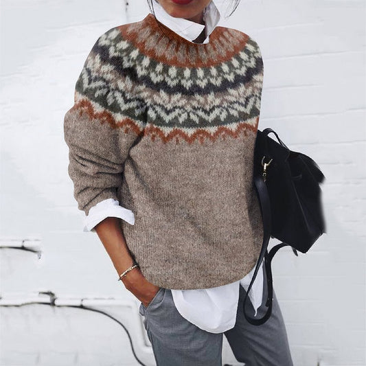 Out-Shine | V-Neck Pullover Winter Top Sweater