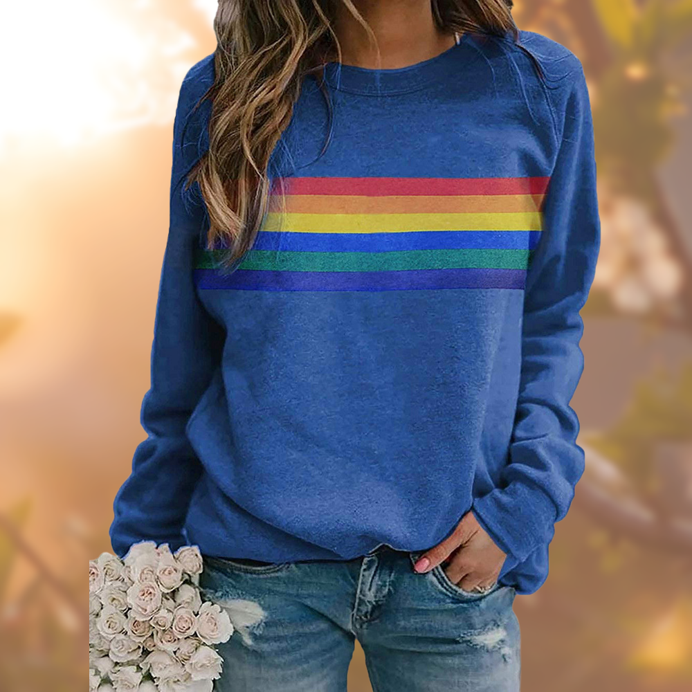 Out-Shine | Soft cotton sweater with pattern