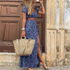 Deslumbra | Vestido boho liso 