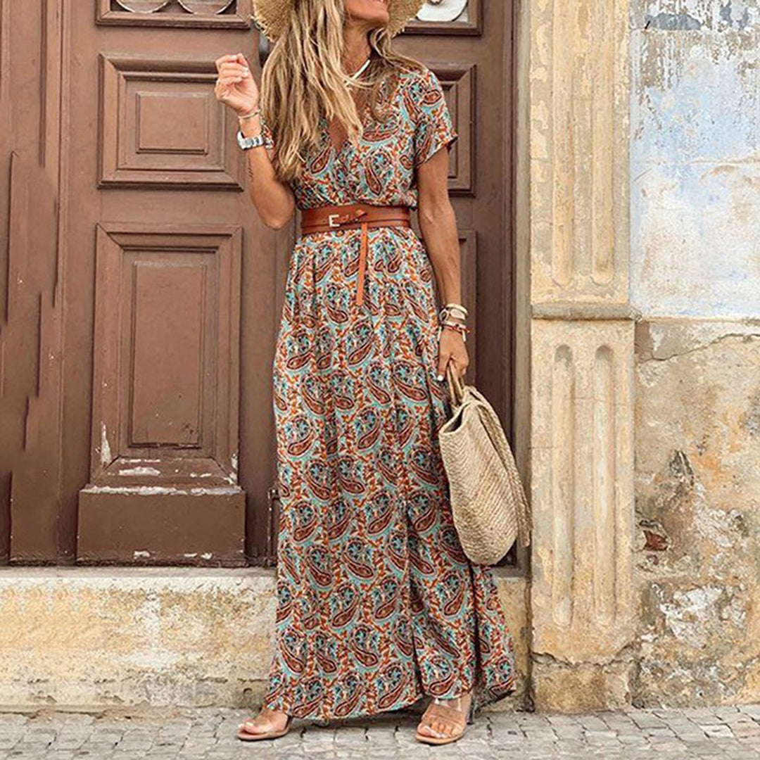 Out-Shine | Straight And Straight Boho Dress