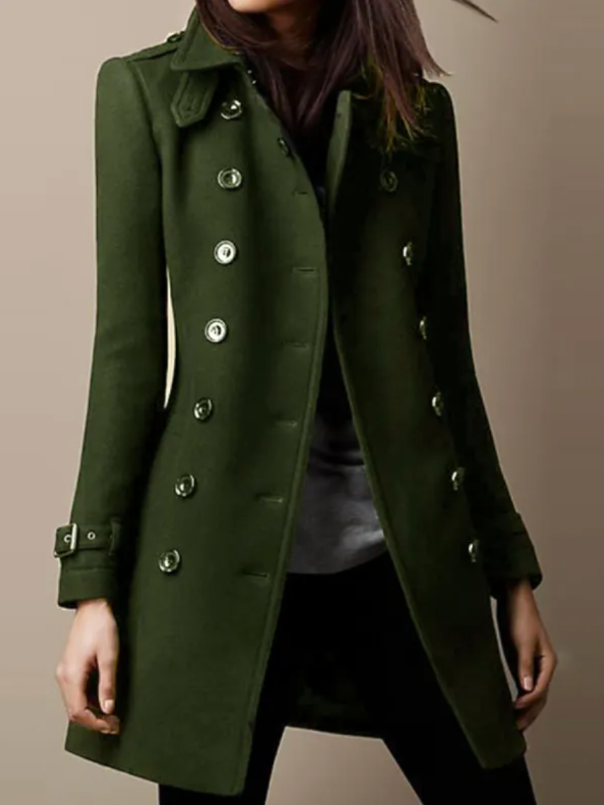 Out-Shine | Double-breasted Slim Coat
