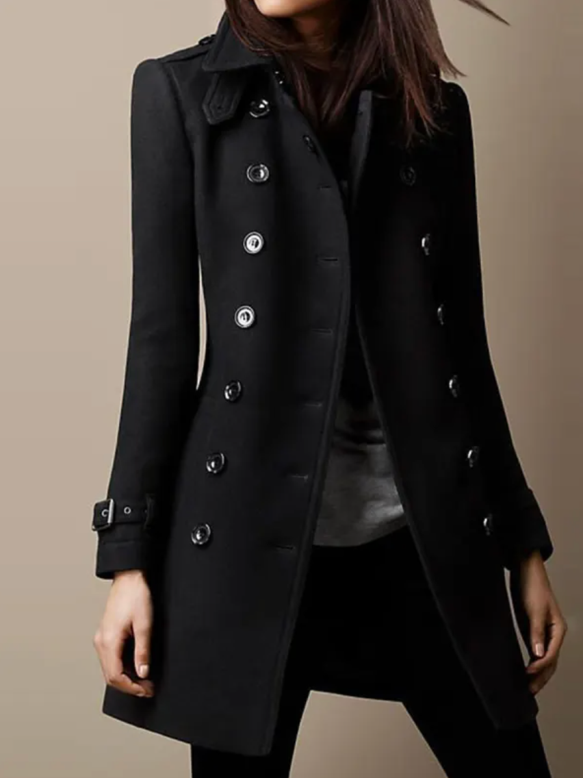 Out-Shine | Double-breasted Slim Coat