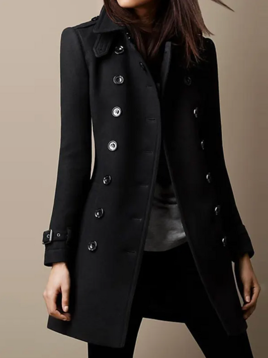 Out-Shine | Double-breasted Slim Coat