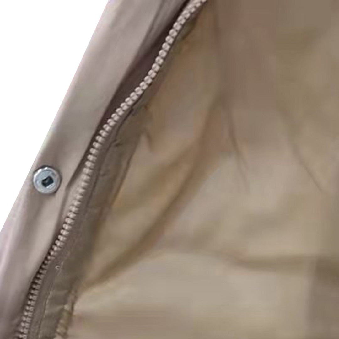 Deslumbra | Chaleco largo de invierno Giorgi con capucha