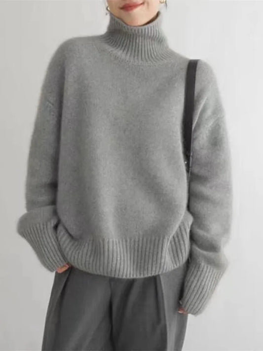 Out-Shine | Ladies' Kashmiri Turtleneck Sweater