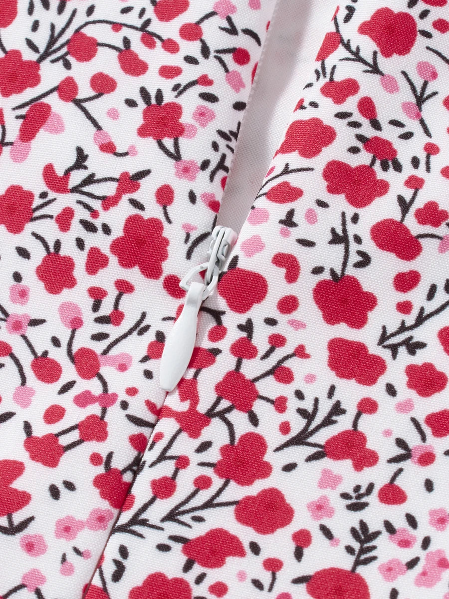 Out-Shine | Women's Summer Square Neck Dress Midi