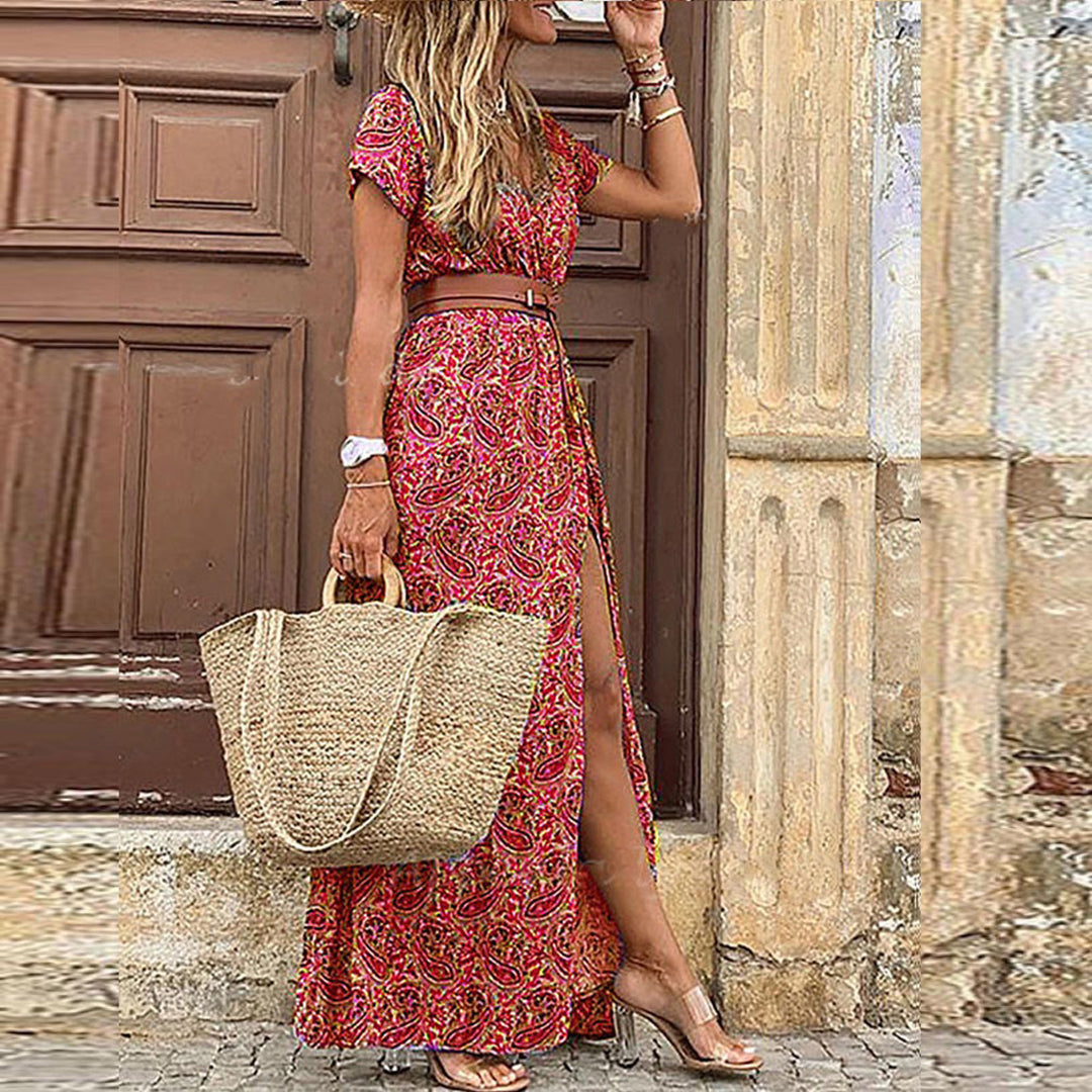 Out-Shine | Straight And Straight Boho Dress