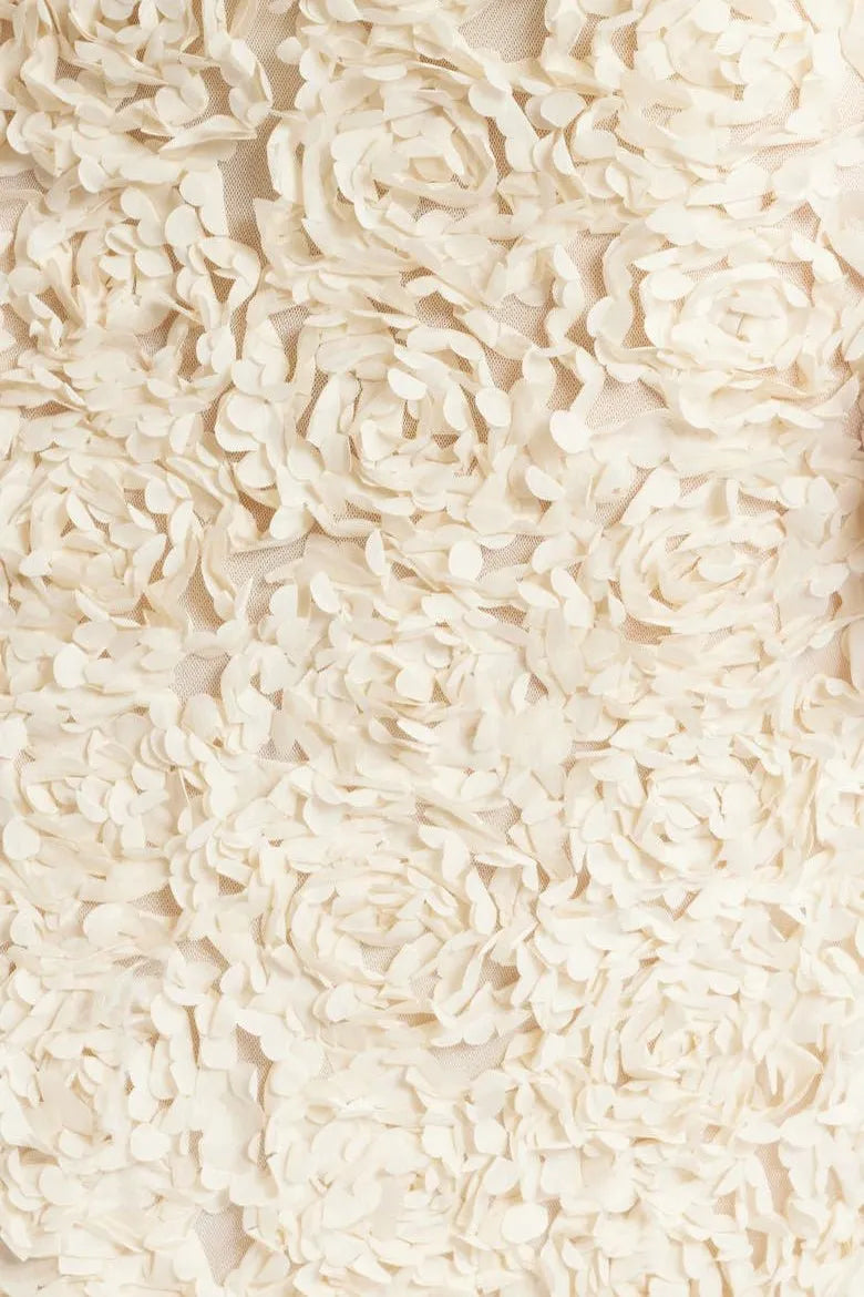 Deslumbra | Vestido largo floral de corte A