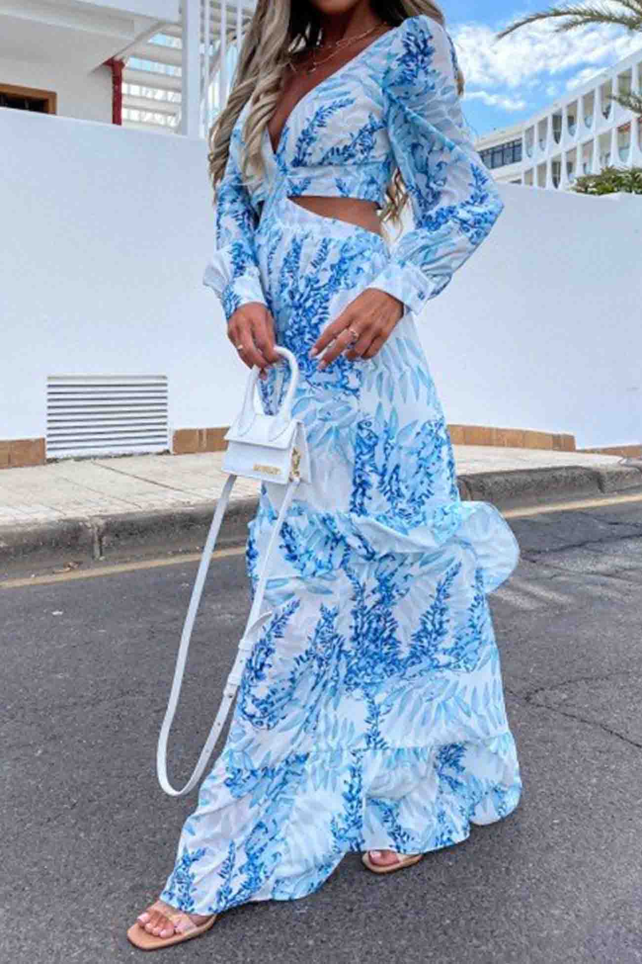 Out-Shine | Women's Cool Maxi Dress Long Sleeve