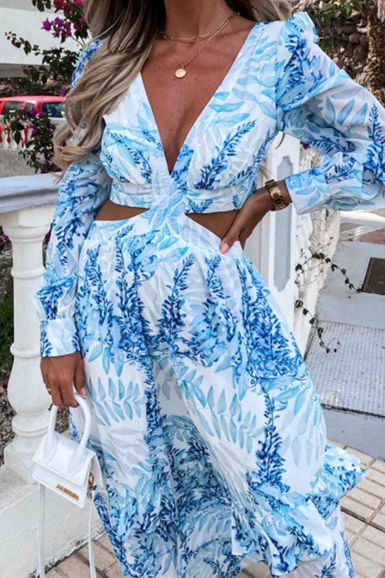 Out-Shine | Women's Cool Maxi Dress Long Sleeve