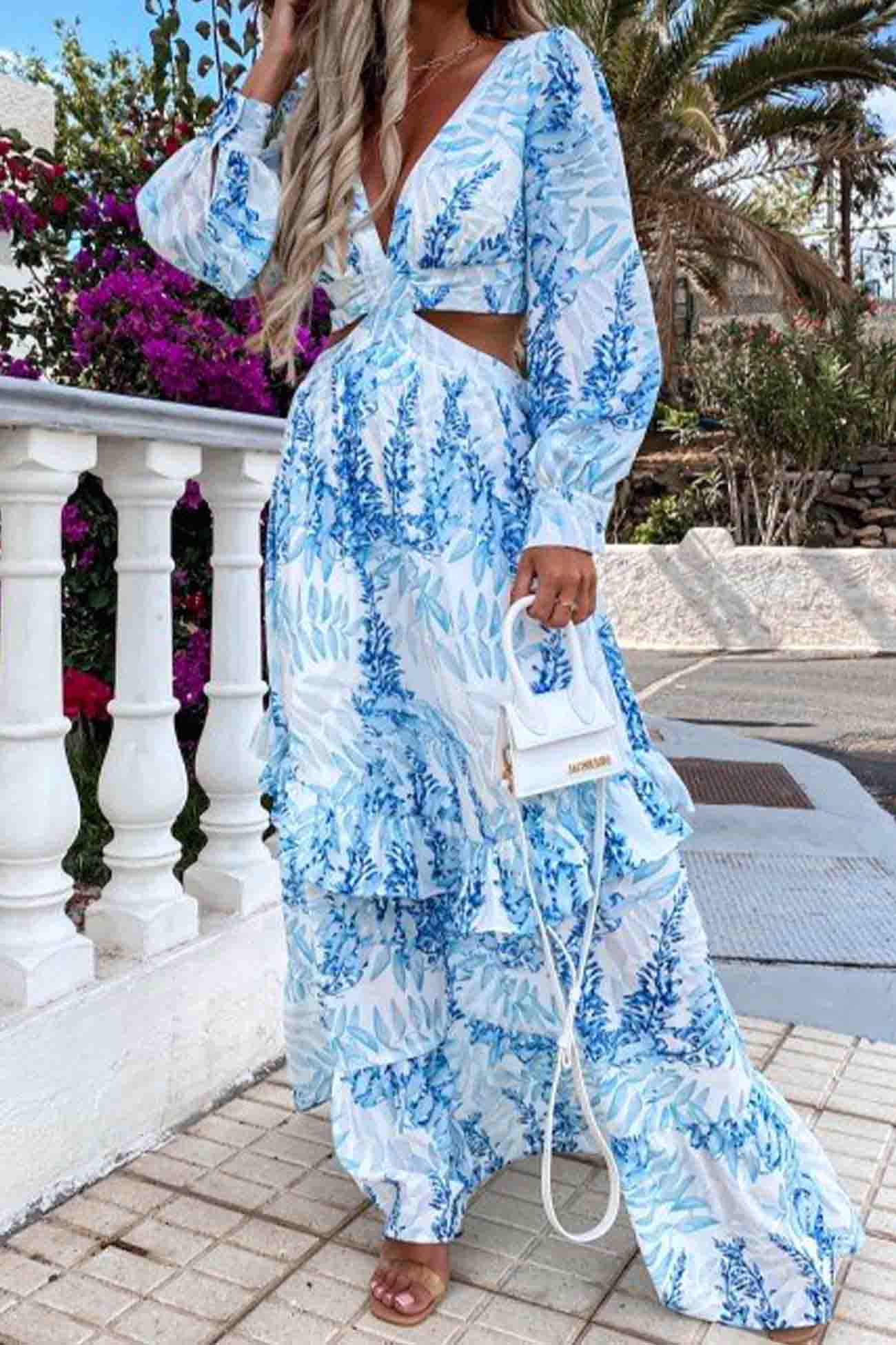 Out-Shine | Women's Cool Maxi Dress Long Sleeve