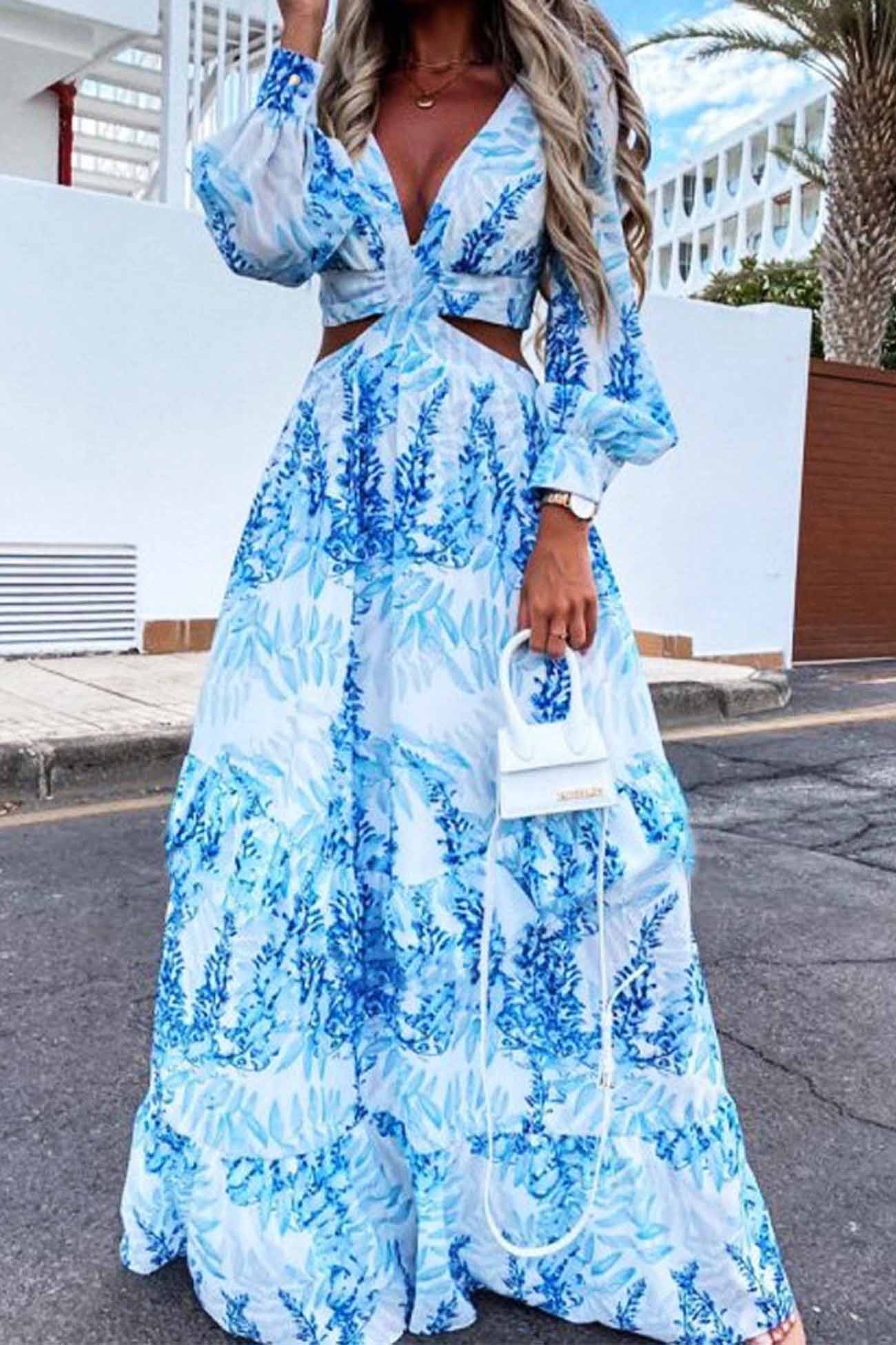 Out-Shine | Women's Cool Maxi Dress Long Sleeve