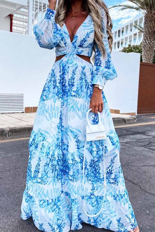 Out-Shine | Women's Cool Maxi Dress Long Sleeve