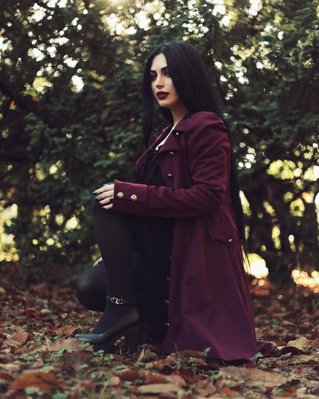 Out-Shine | Stylish Gothic Trench Coat