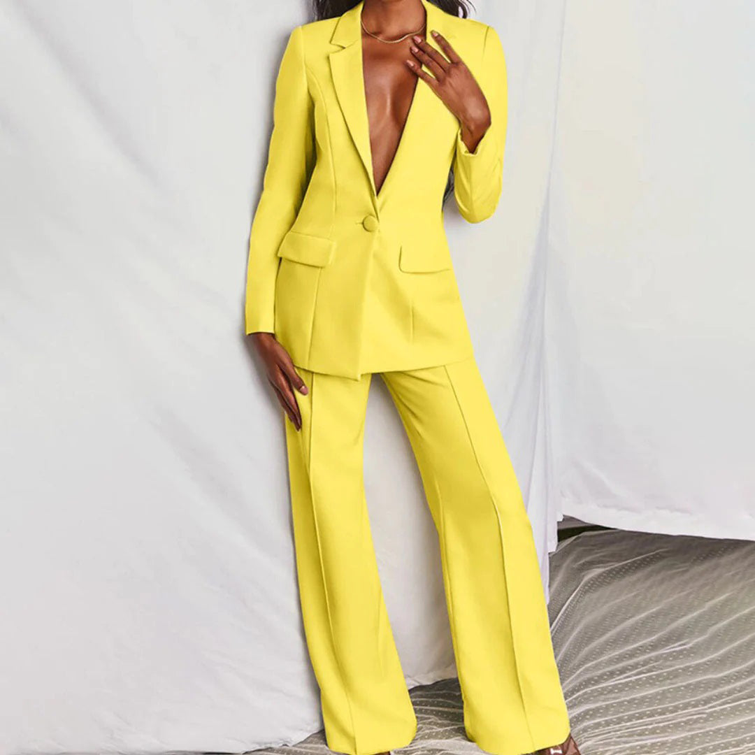 Out-Shine | Elegant Blazer And Pants Set