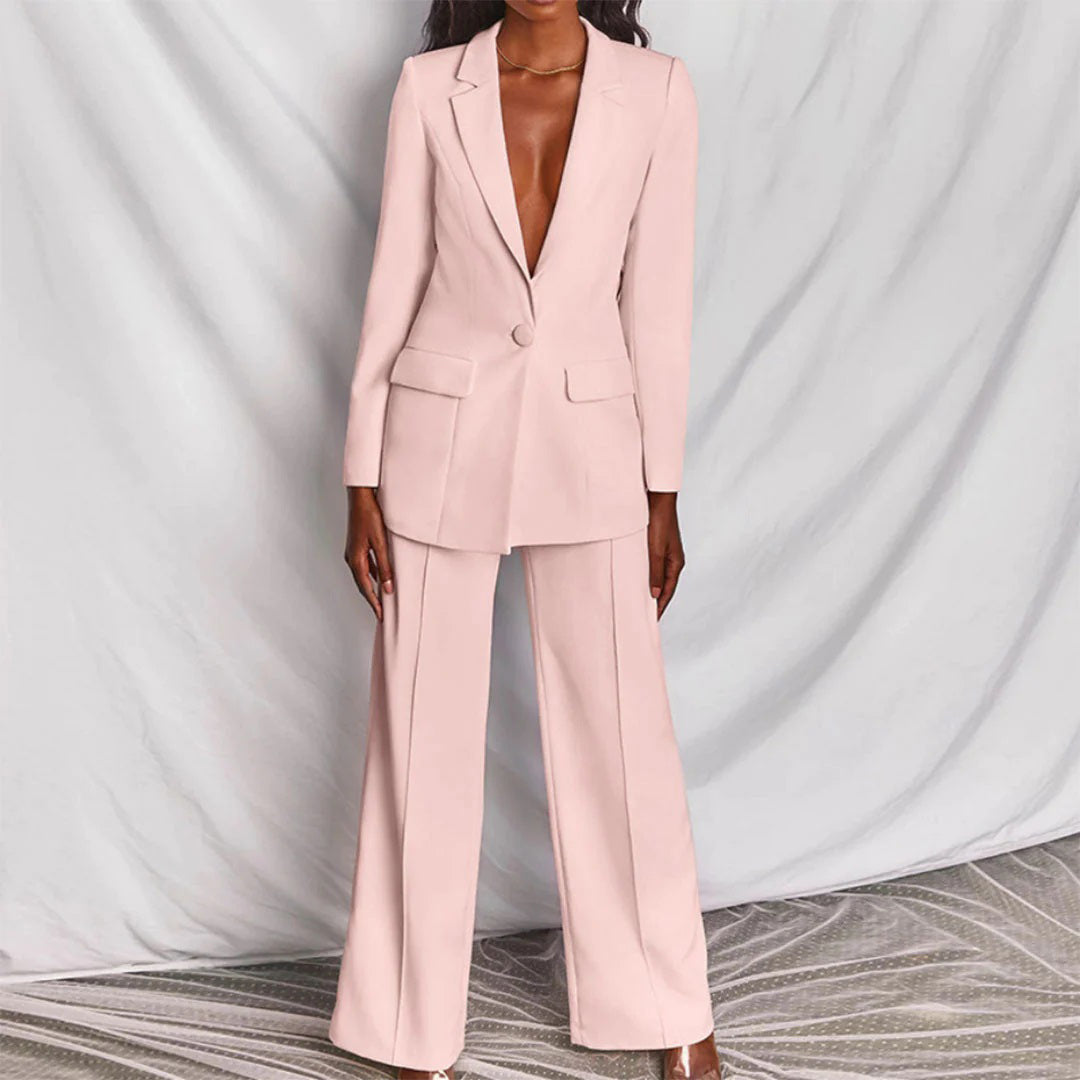 Out-Shine | Elegant Blazer And Pants Set