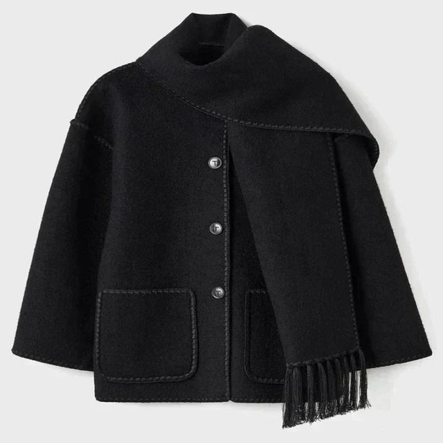 Out-Shine | Winter Coats With Scarf For Women