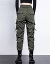 Out-Shine | Pants High-Waist Cargo Pants With Bags