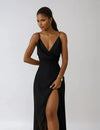 Out-Shine | Sleeveless Maxi Dress With Slit Perfect Formal Attire