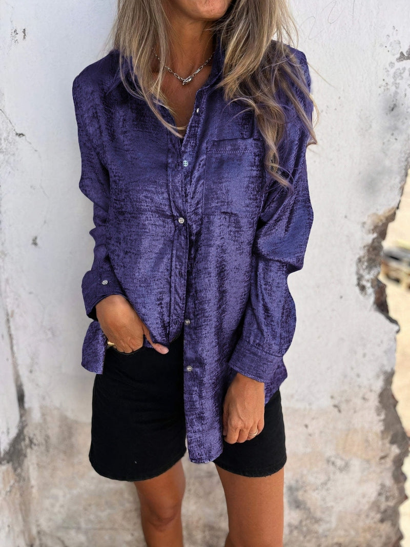 Out-Shine | Sarah Silk Blouse Luxurious Comfort & Timeless Style