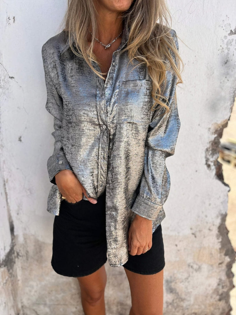 Out-Shine | Sarah Silk Blouse Luxurious Comfort & Timeless Style