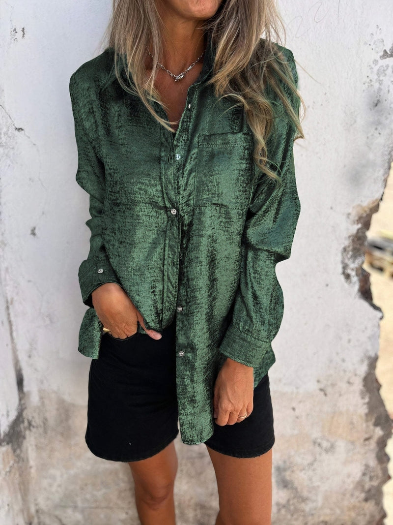 Out-Shine | Sarah Silk Blouse Luxurious Comfort & Timeless Style