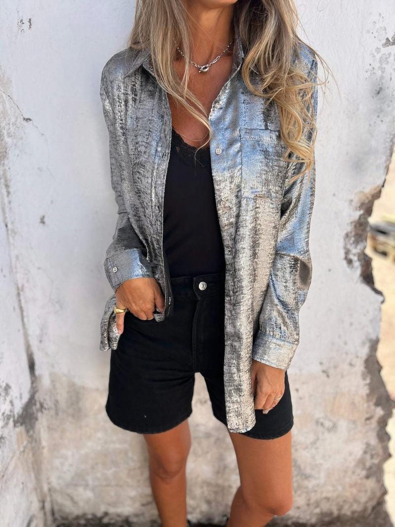 Out-Shine | Sarah Silk Blouse Luxurious Comfort & Timeless Style
