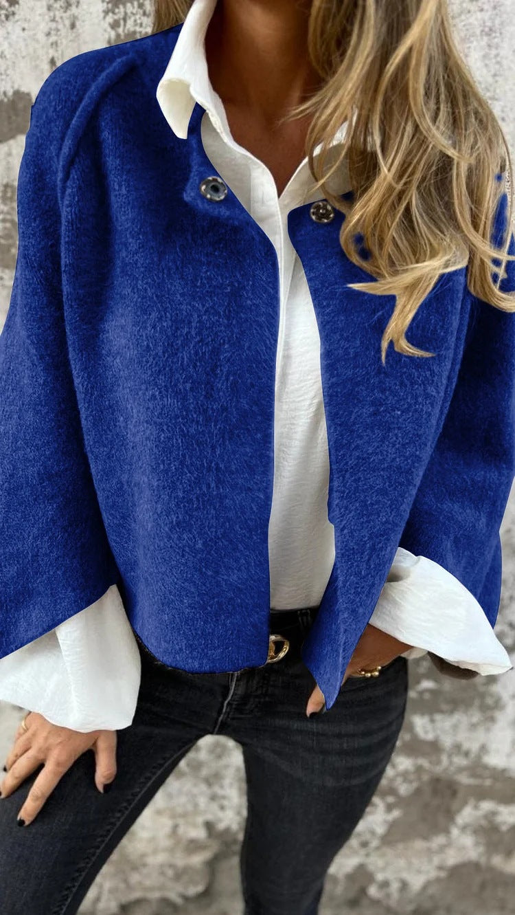 Out-Shine | Short cashmere coat