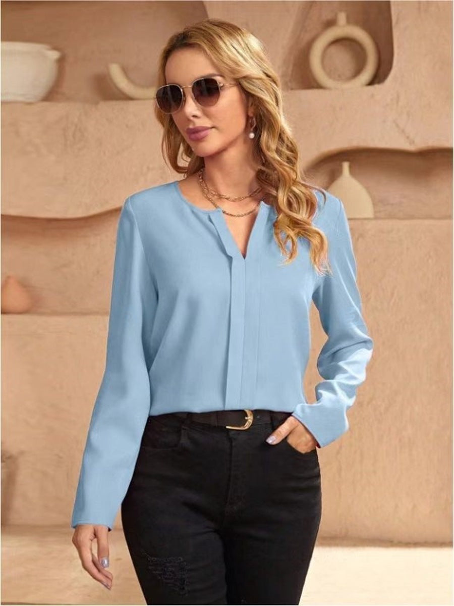 Out-Shine | Ladies Satin Silk Shirt