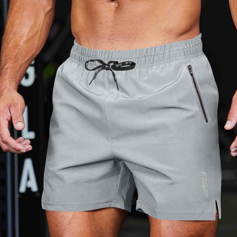 Out-Shine | Men's Sporty Shorts With Fast Drying Technology And Practical Zipper Bags