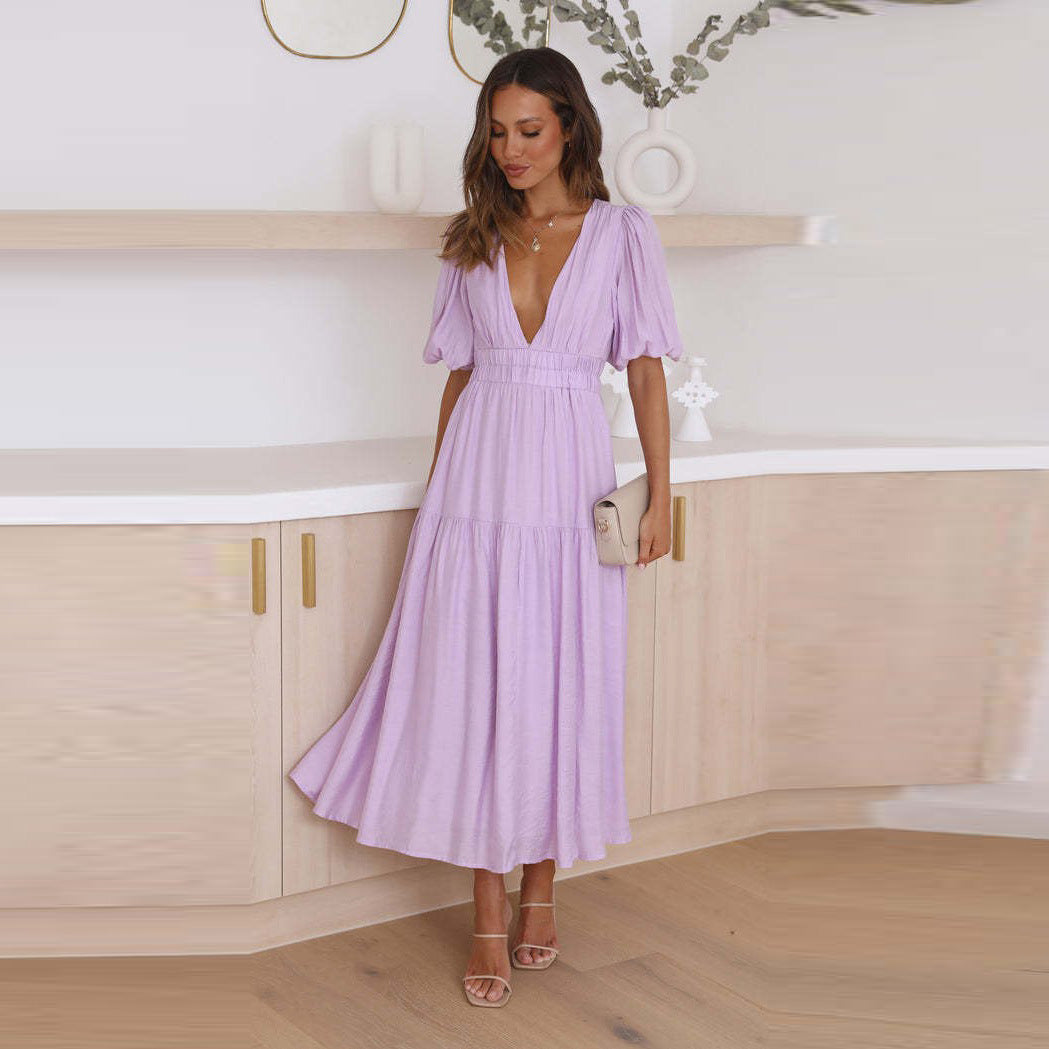 Out-Shine | Waisted midi dress